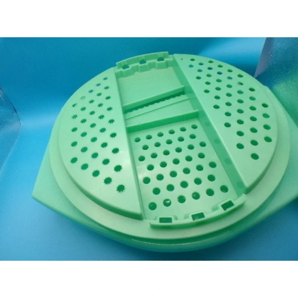 Tupperware Mint‎ Green Bowl Colander Grater Set Kitchen Prep Serving